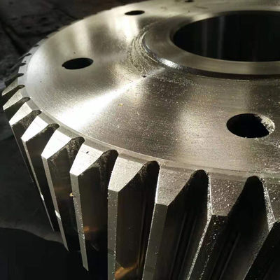 Spur gear made of steel 11SMnPb30 with hub module 1.5 30 teeth tooth width 10mm outside diameter 48mm 