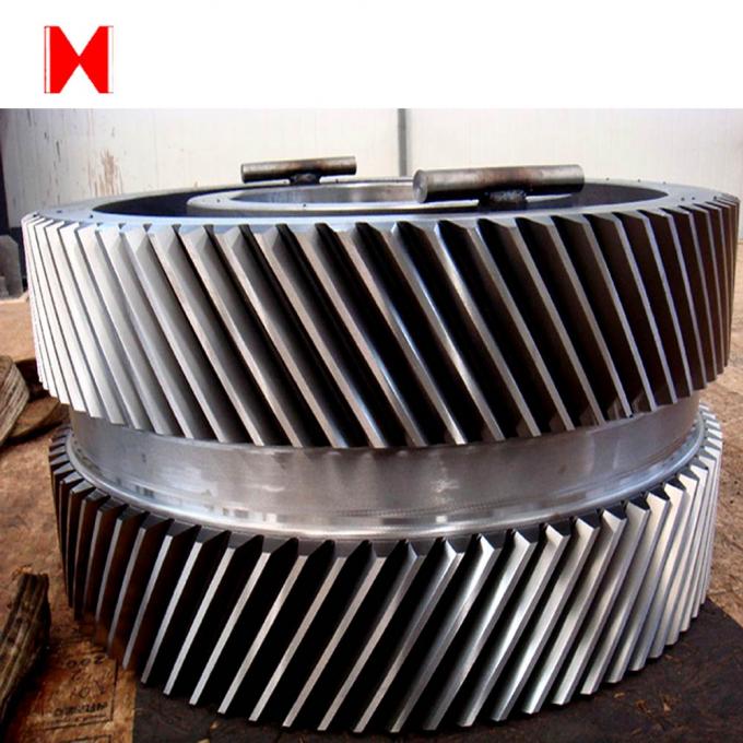 Large Steel Herringbone 7000mm Double Steel Helical Gear