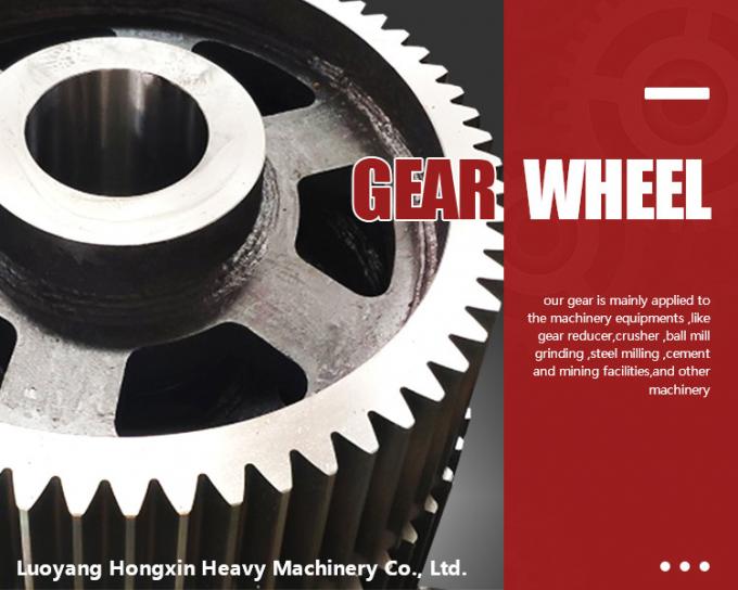 Concrete Mixer Hard Finishing 800mm Steel Spur Pinion Gear