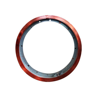 Cast Steel Starter 3000mm Rotating Gear Ring Forging Large Ring Gear
